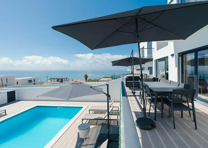 Bela Vista With Sea View, Jacuzzi And Private Pool